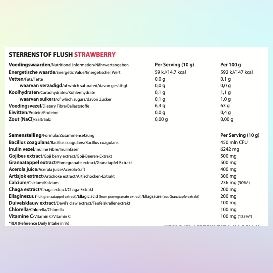Sterrenstof Flush
