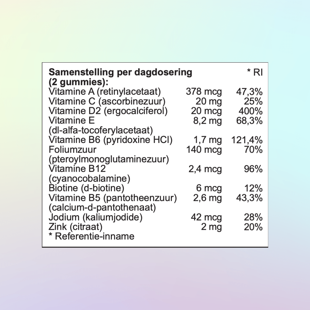 Sterrenstof Vitamin-Gummis (Kinder)